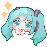 表情[初音未来13周年/初音未来_期待.png] - Hikarinagi